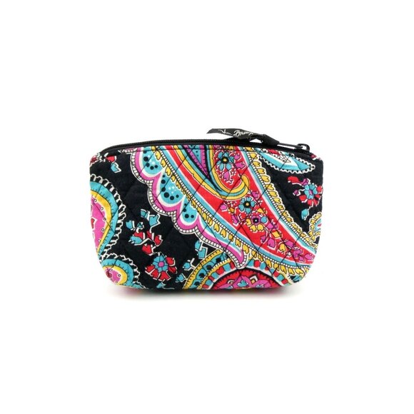 Vera Bradley Parisian Paisley Zip Cosmetic Case w/Mirror - Picture 6 of 13